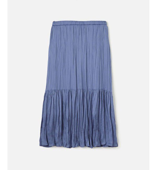 allureville「楊柳調プリーツマーメイドスカート」|スカート|