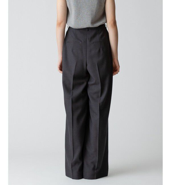 allureville「ギャバタックモダンワイドパンツ」|その他|