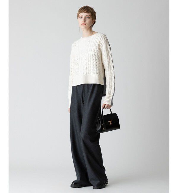 allureville「フラノバイヤスパンツ」|サルエル|