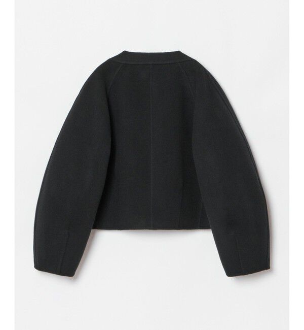 LOULOU WILLOUGHBY「【LOULOU WILLOUGHBY】シャルムビーバーリバージャケット」|ノーカラージャケット|