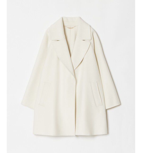 allureville「リバービッグカラーミドル丈コート」|その他|