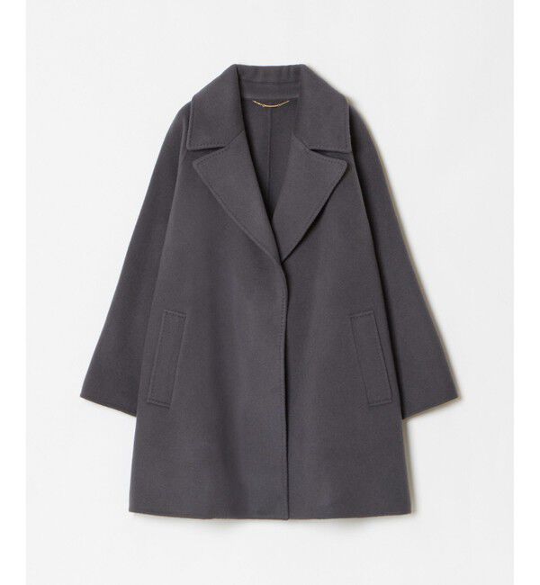 allureville「リバービッグカラーミドル丈コート」|その他|