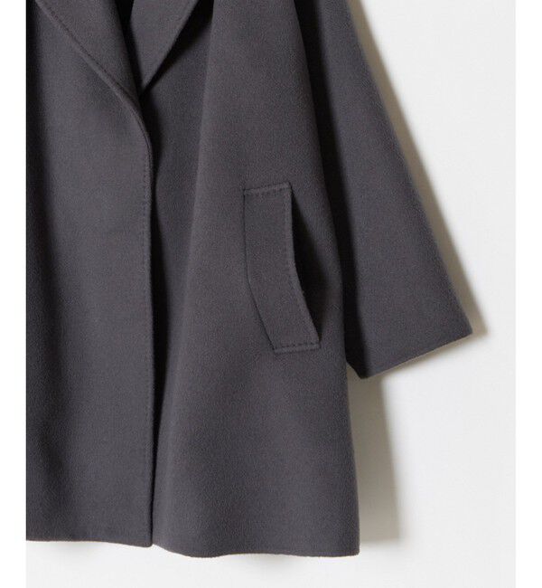 allureville「リバービッグカラーミドル丈コート」|その他|