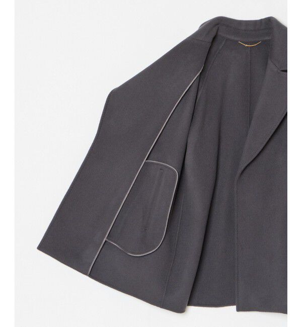 allureville「リバービッグカラーミドル丈コート」|その他|