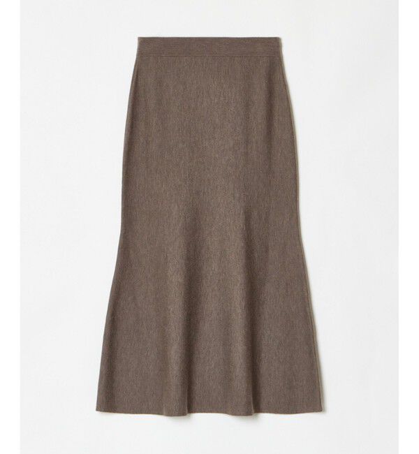 allureville「【セットアップ対応可能】ウール混Wフェイスナローマーメイドスカート」|スカート|