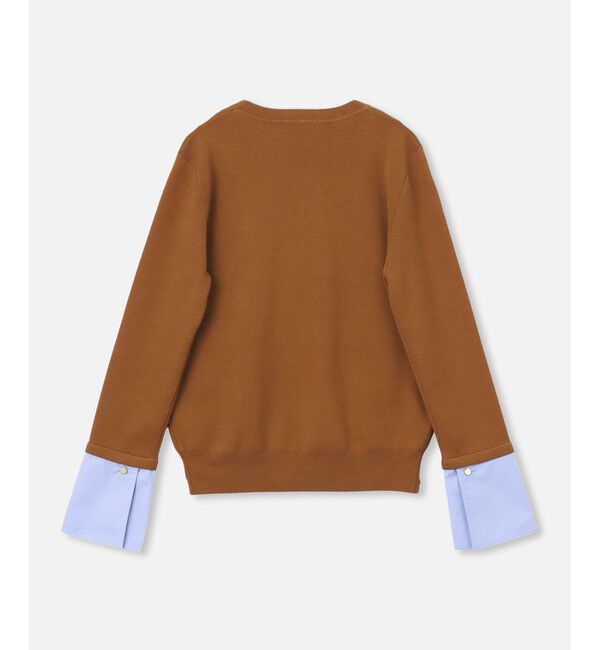 allureville「カフスドッキングプルオーバー」|ニット・セーター|