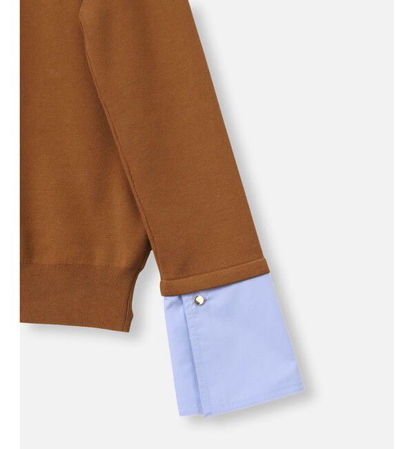 allureville「カフスドッキングプルオーバー」|ニット・セーター|