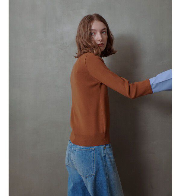 allureville「カフスドッキングプルオーバー」|ニット・セーター|