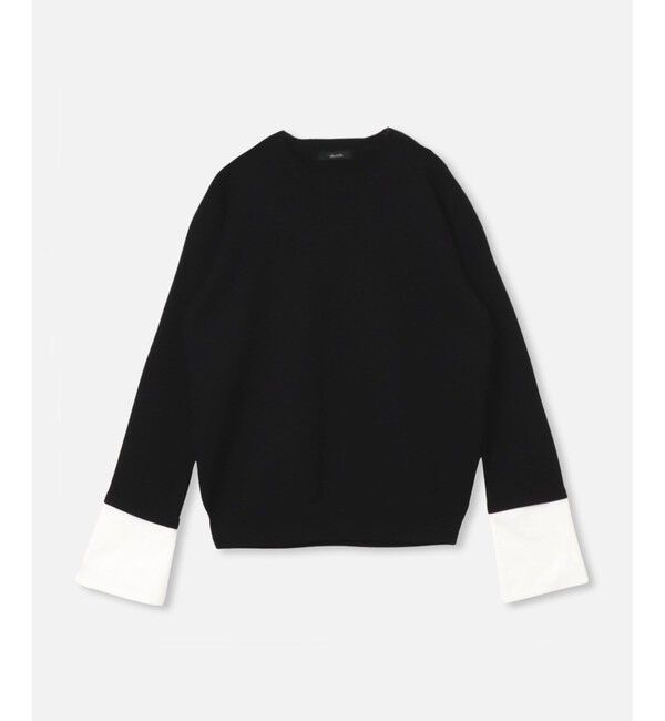 allureville「カフスドッキングプルオーバー」|ニット・セーター|