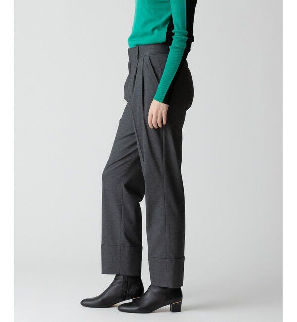 allureville「タックテーパードパンツ」|チノ|