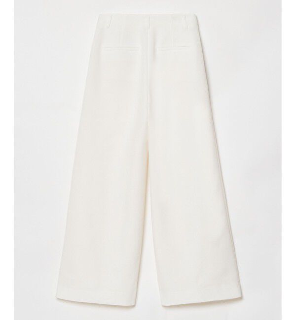 allureville「リネン混ワイドパンツ」|チノ|