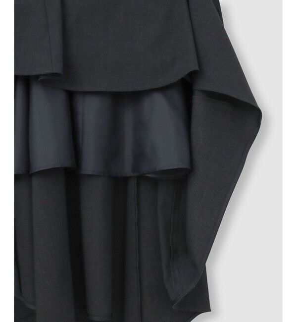 allureville「イレギュラーヘムジャンパースカート」|ワンピース|