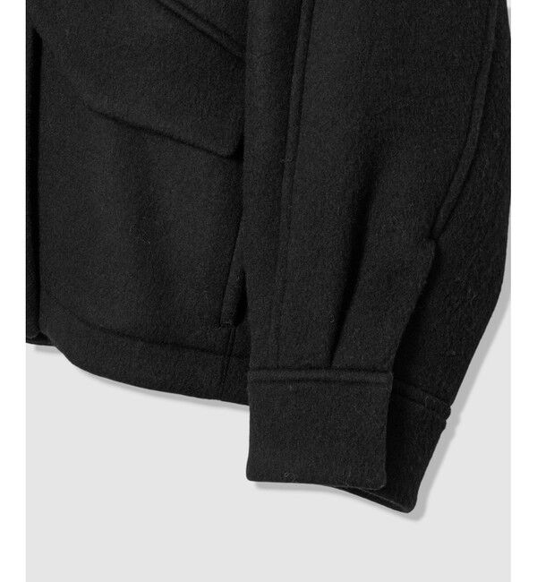 allureville「ウールモッサステンカラーブルゾン」|ブルゾン・スタジャン|