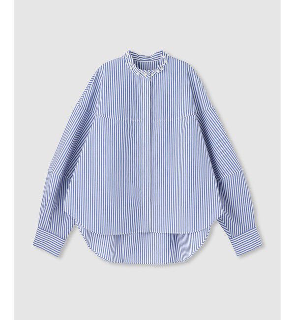 allureville「パールカラーロンストコクーンブラウス」|シャツ・ブラウス|