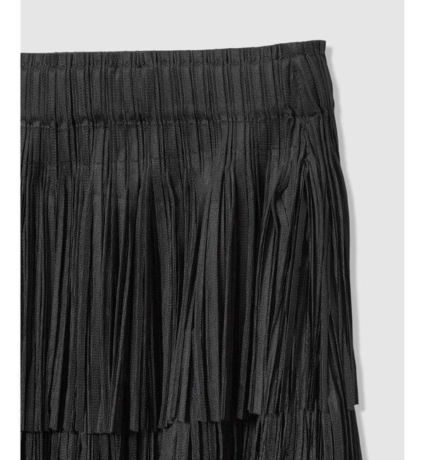 allureville「プリーツフリンジスカート」|スカート|