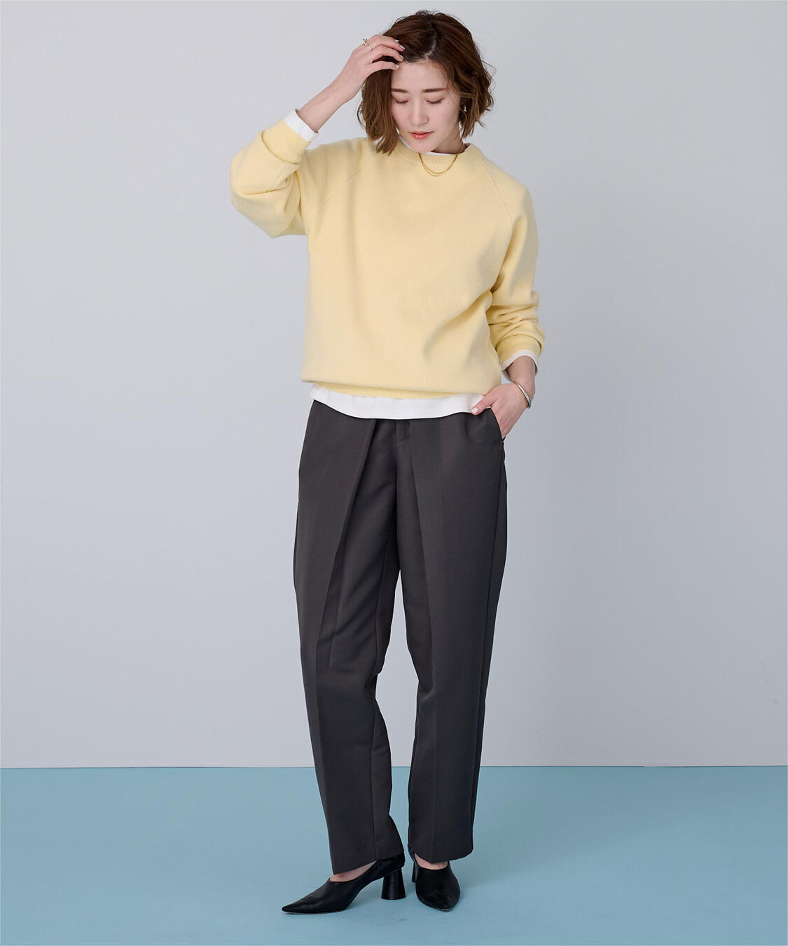 ur's「スウェットライクニット」|ニット・セーター|