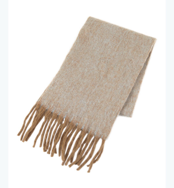 titivate「メランジボリュームマフラー」|ストール|