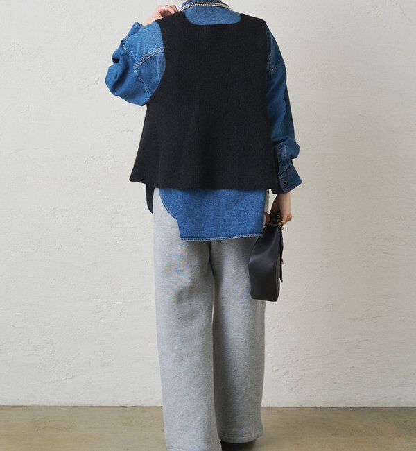  「片畦ニットビスチェ」|ニット・セーター|