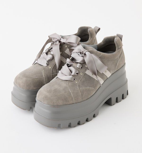  「ビジュー付きトリプルソールスニーカー」|その他|