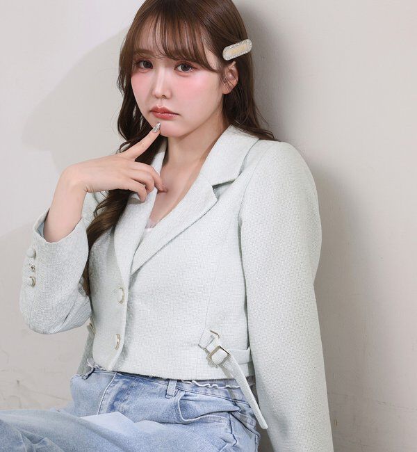  「【Eliane Collection】ロゴラインストーンピン」|その他|