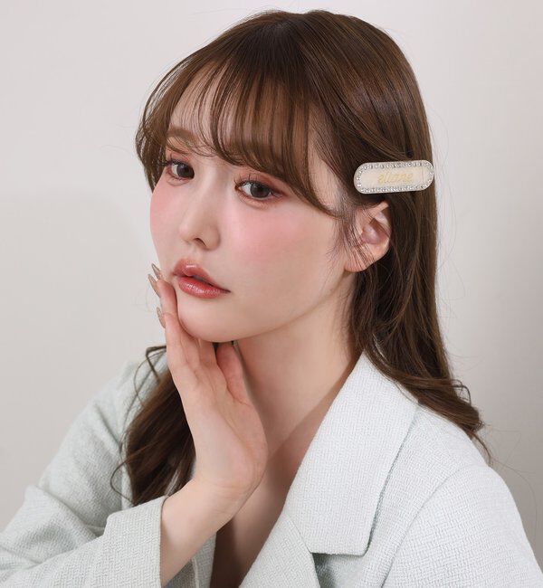  「【Eliane Collection】ロゴラインストーンピン」|その他|