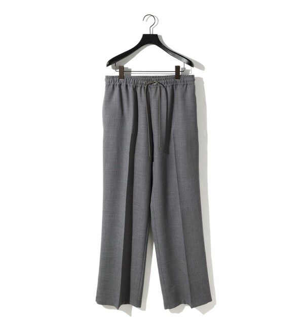 MIDIUMISOLID「MIDIUMISOLID Men&rsquo;s タックストレートスラックス」|スラックス|