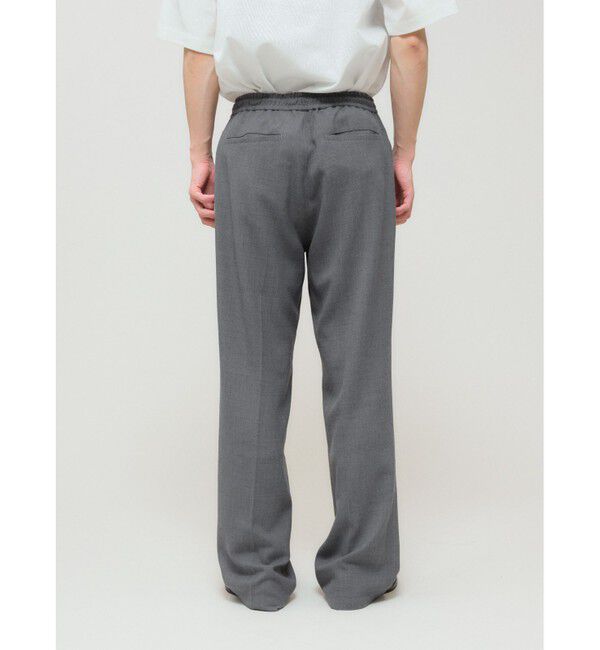 MIDIUMISOLID「MIDIUMISOLID Men&rsquo;s タックストレートスラックス」|スラックス|