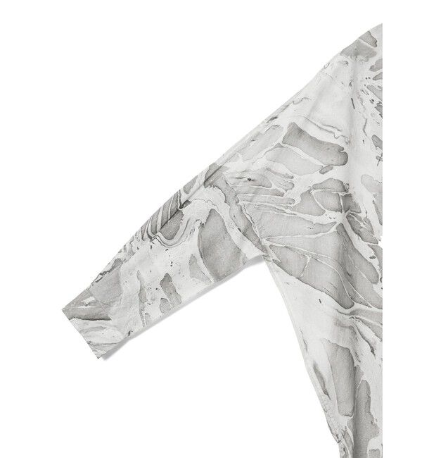 mizuiro ind「mizuiro ind マーブルプリントチュニックワンピース」|ワンピース|