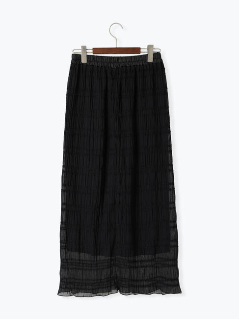 Te chichi TERRASSE「シャーリングナロースカート」|スカート|