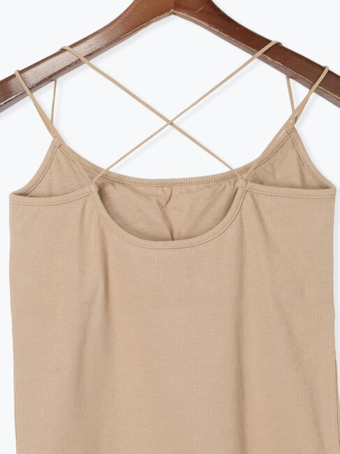 Te chichi「【松井愛莉着用】デザインストラップカップ付きキャミソール《2025summer catalog item》」|キャミソール|