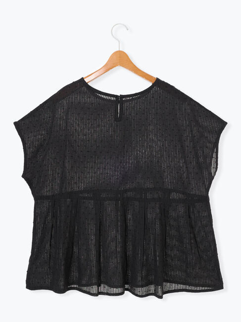 Lugnoncure「【INDIA made】ドットストライプブラウス」|シャツ・ブラウス|