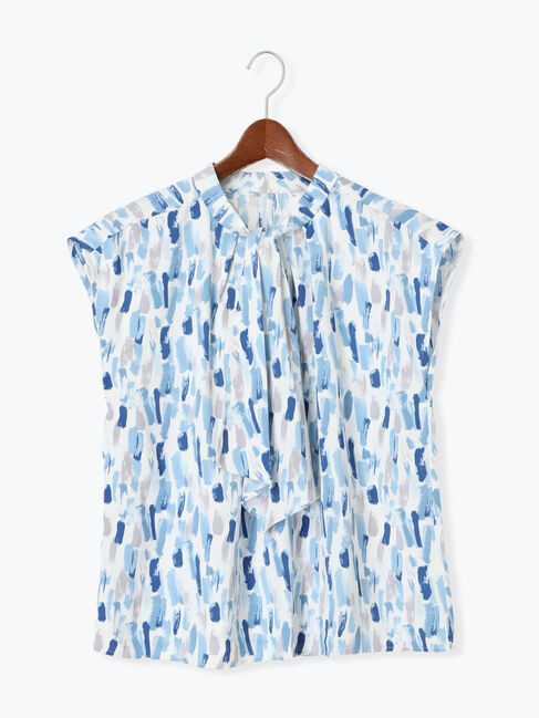 Te chichi「パターンアソートボウタイブラウス」|シャツ・ブラウス|