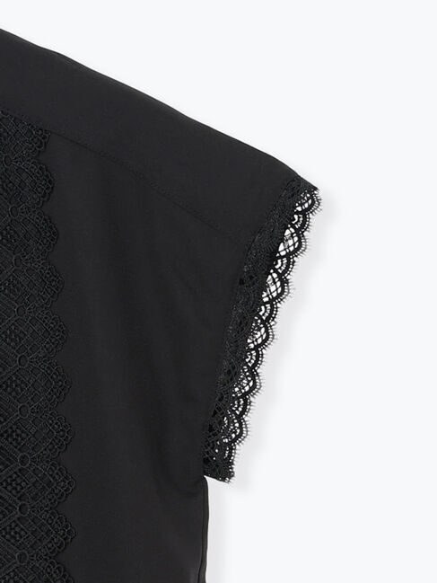 Te chichi「スカラップレースフレンチスリーブブラウス」|シャツ・ブラウス|