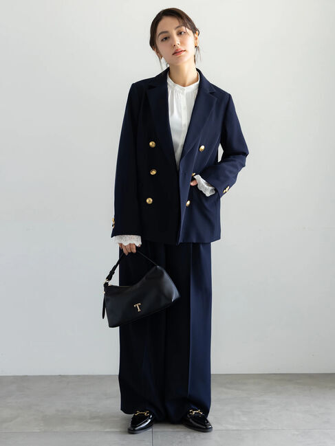 Te chichi「【セレモニーアイテム】テーラードWブレストジャケット（セットアップ可）」|その他|