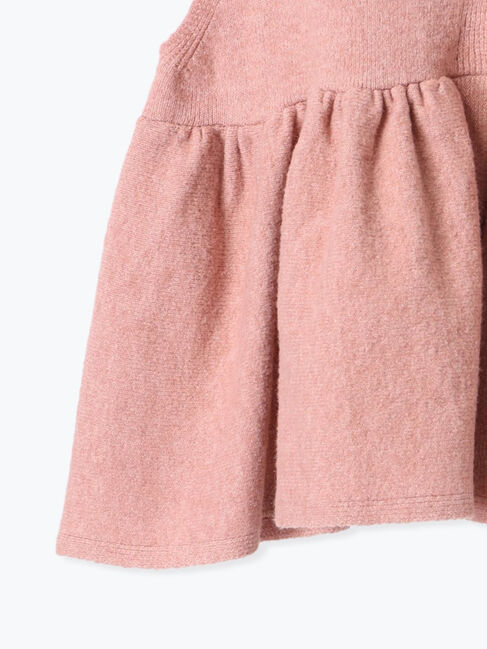 Samansa Mos2「Vネック裾フリル前後2WAYニットベスト」|ダウンベスト・ベスト|