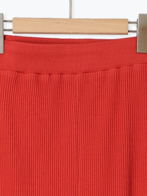 Samansa Mos2「セルフカットリブナロースカート」|スカート|