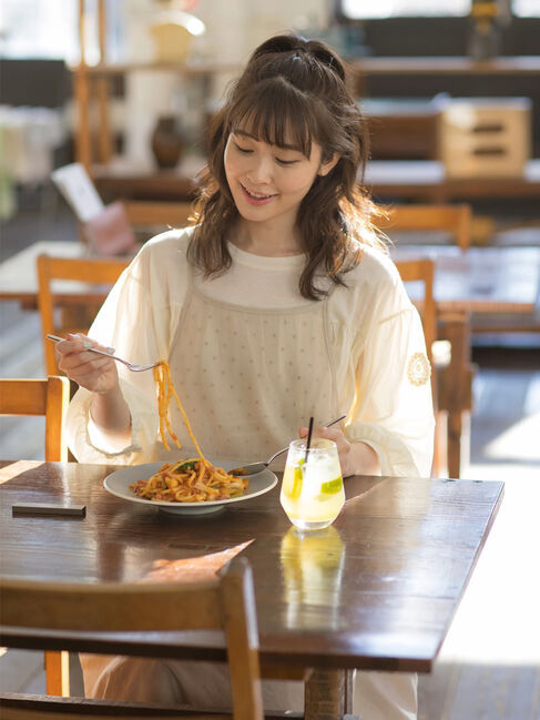 Samansa Mos2「【ゆべし&times;Samansa Mos2】インナー付キャミワンピース」|ワンピース|