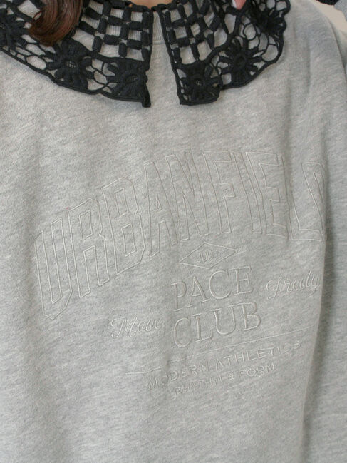 Samansa Mos2「裏起毛ロゴ刺繍スウェット」|Tシャツ・カットソー|