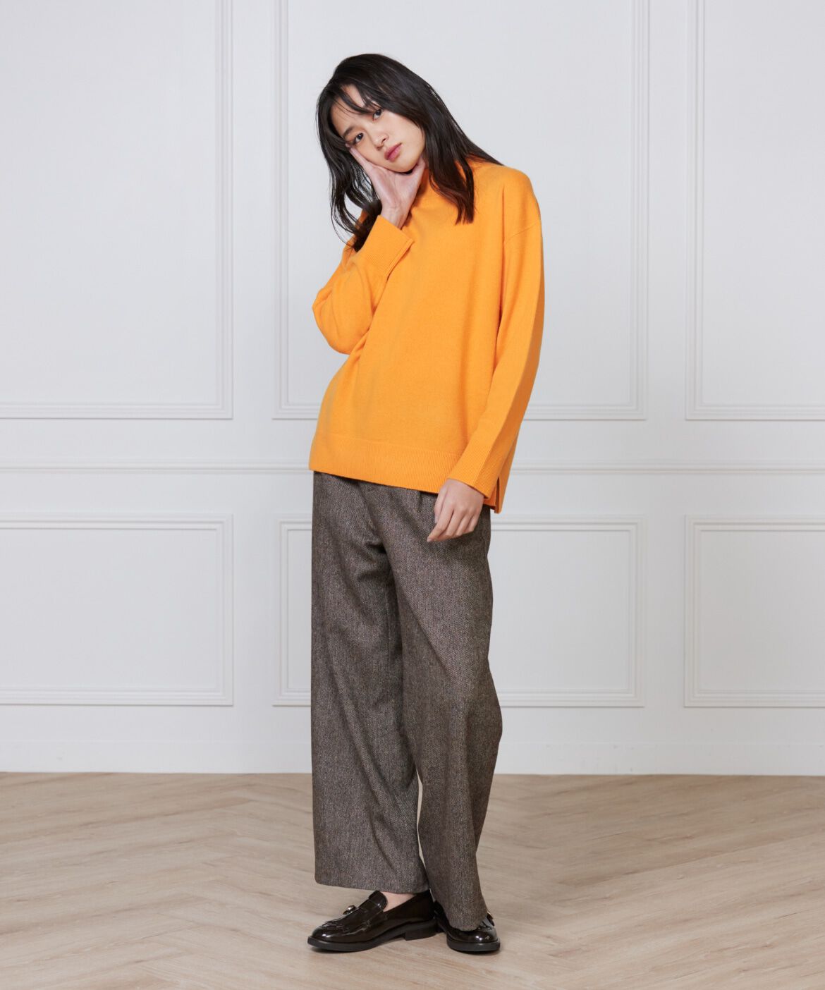 DAY by DAY it&rsquo;s international「カシミヤ混ハイネックプルオーバー《CASH5》」|ニット・セーター|