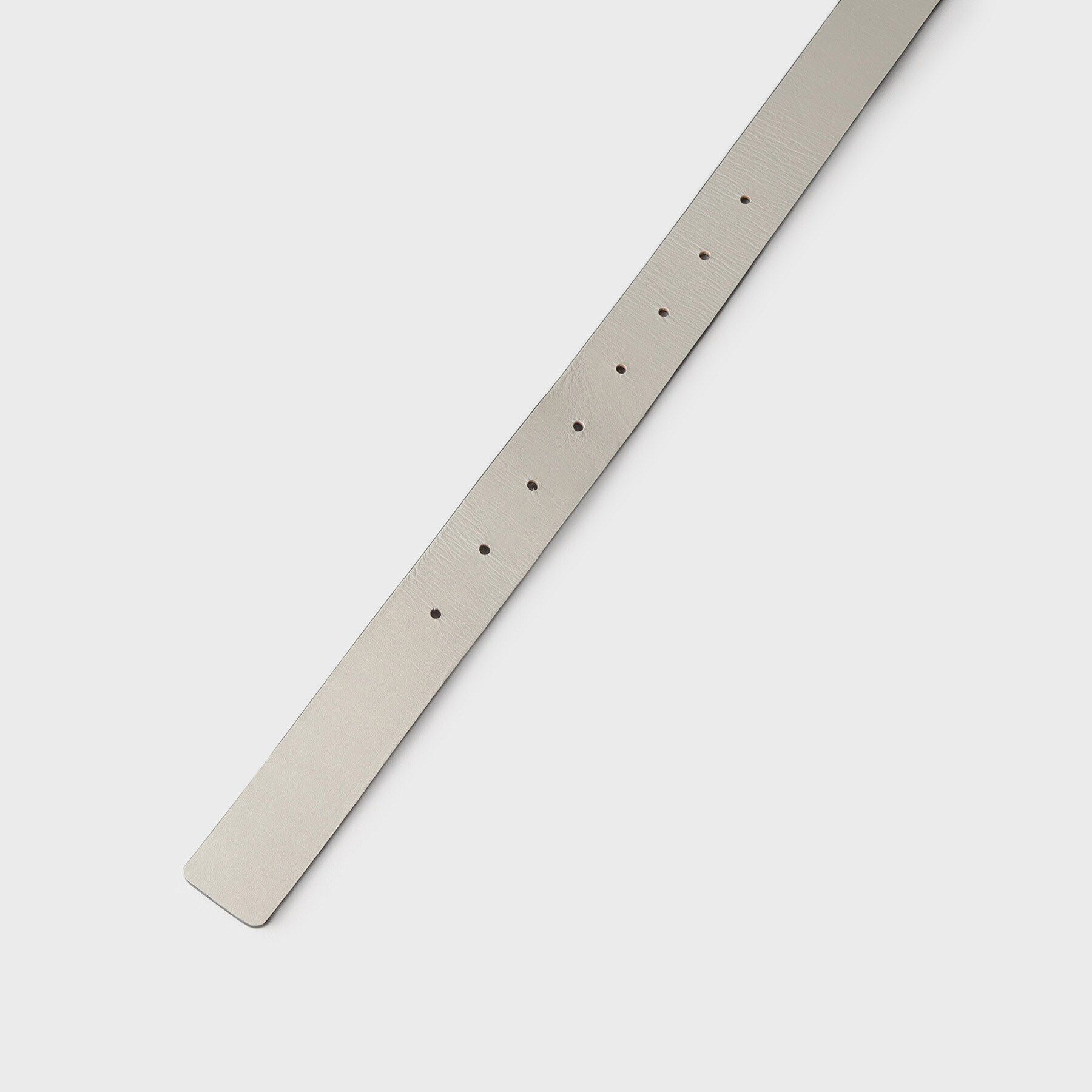 UNTITLED「【追加/本革/日本製】オーバルベルト30mm」|ベルト|