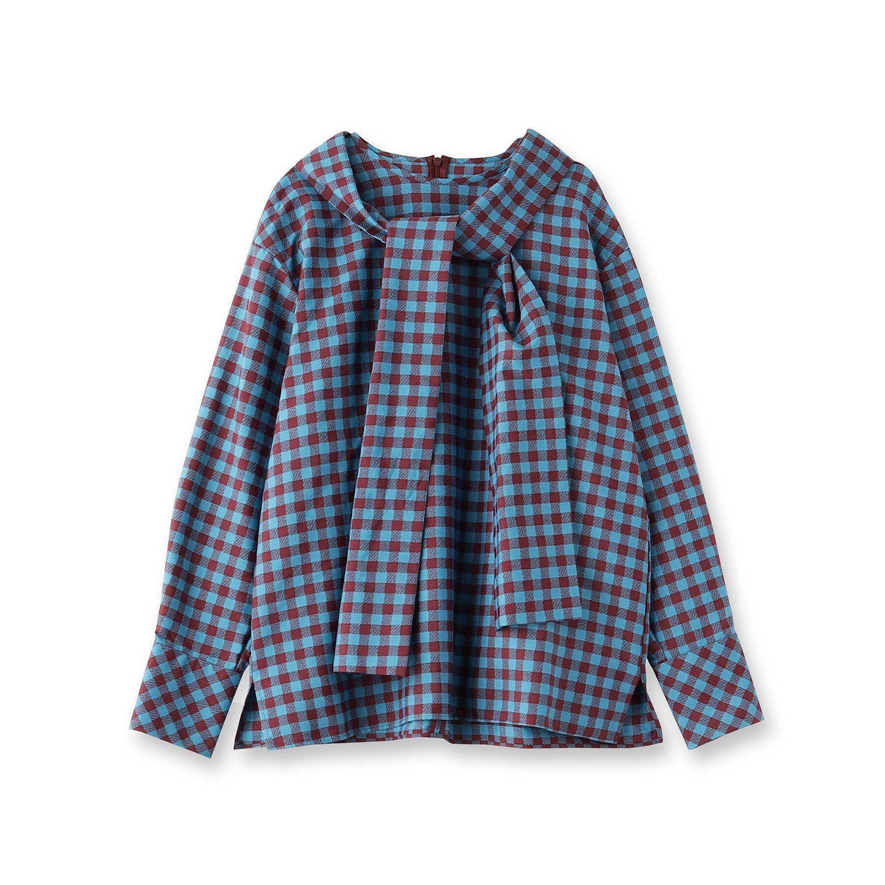 UNTITLED「【セットアップ可能】ギンガムチェック ブラウス」|シャツ・ブラウス|