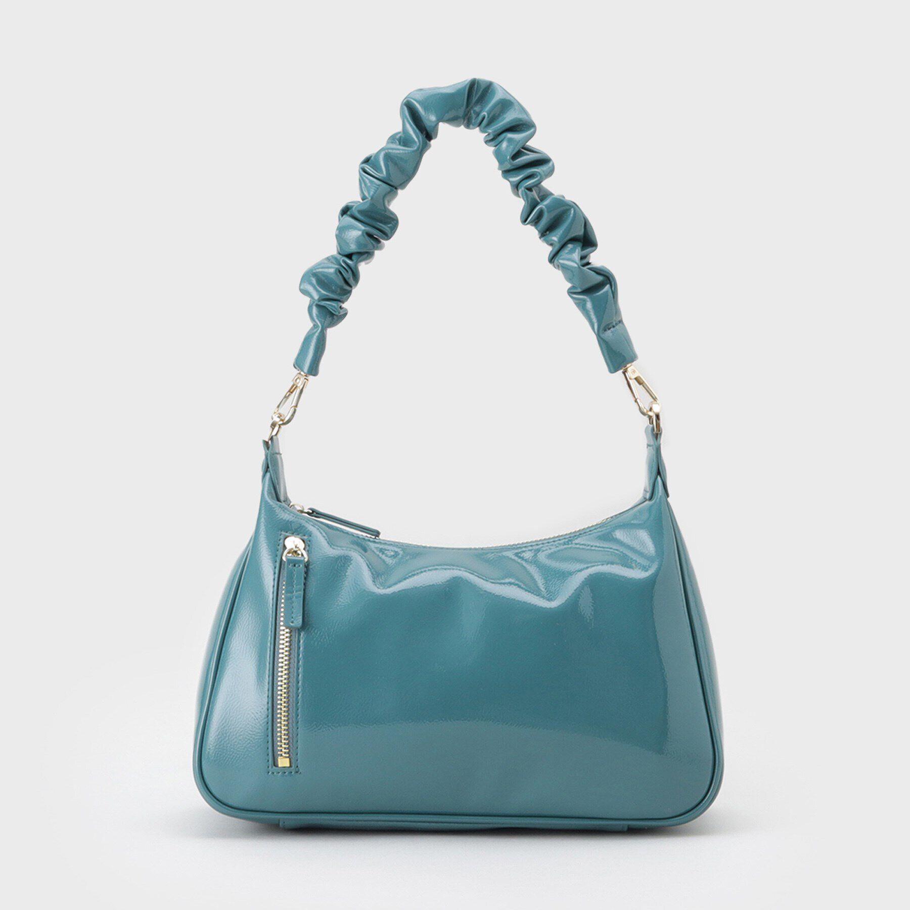 UNTITLED「エナメルシャーリングハンドバッグ」|ハンドバッグ|ミントグリーン(02