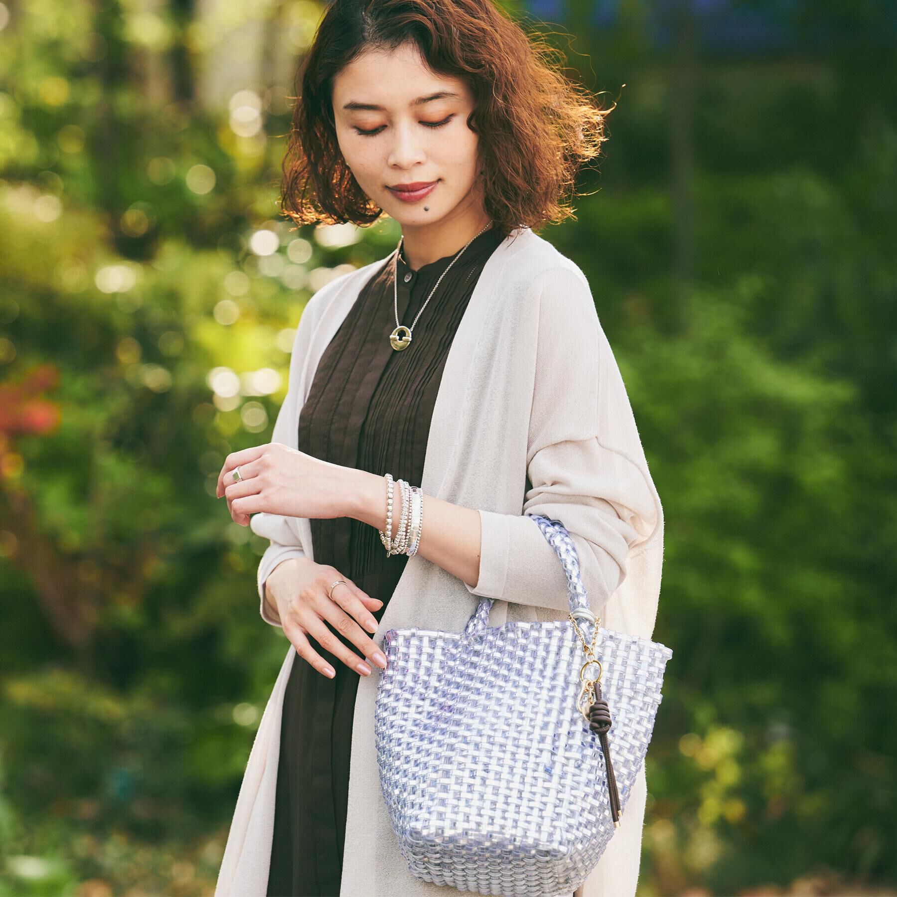 UNTITLED「【トレンド】ストリングカラーチャーム」|キーケース|