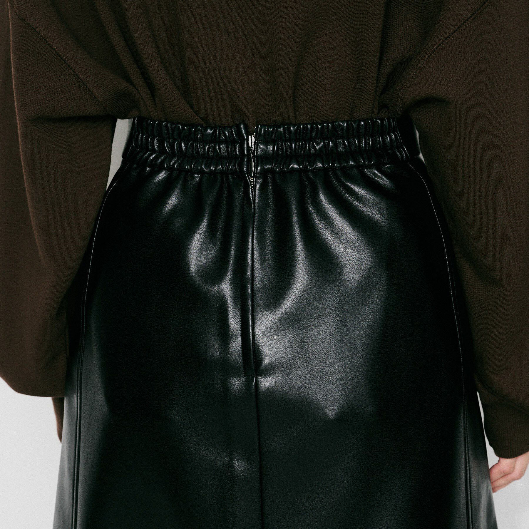 UNTITLED「【MARILYN MOON】レザー調スカート」|スカート|