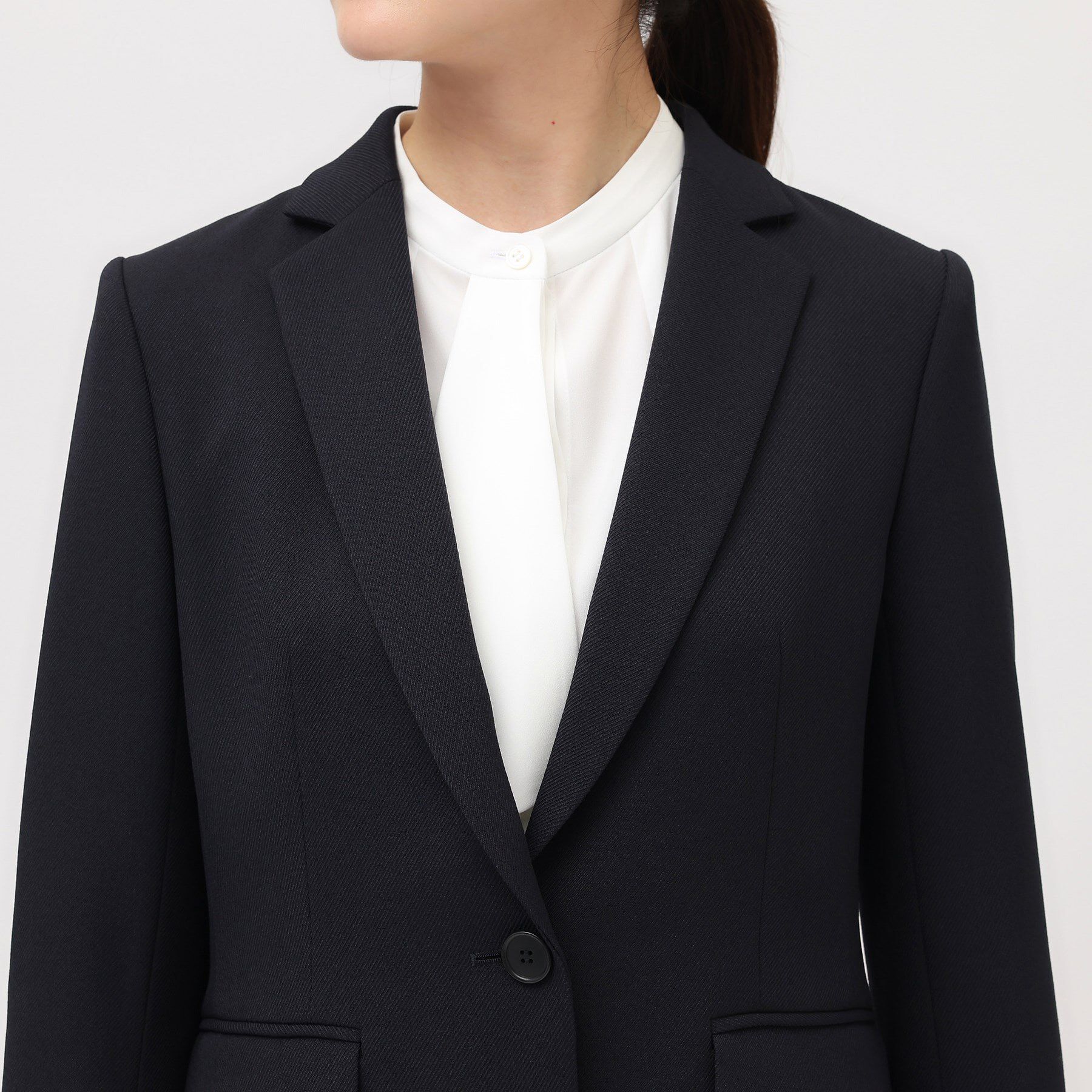UNTITLED「【通勤スーツ／入卒／セレモニー】ウーステッドカルゼ テーラードジャケット」|テーラードジャケット|