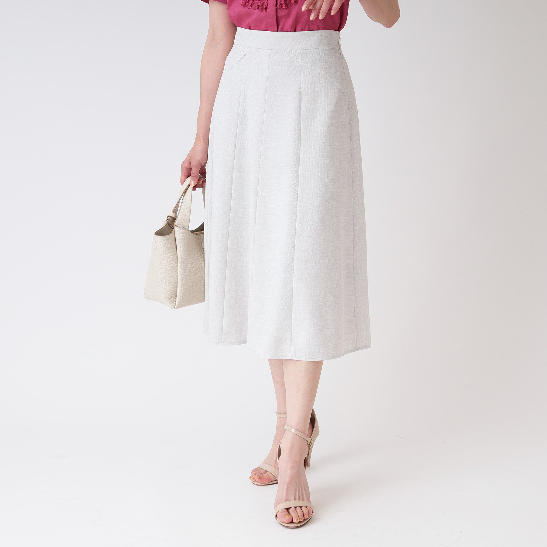 COUP DE CHANCE「【洗える／日本製】フレアスカート」|スカート|