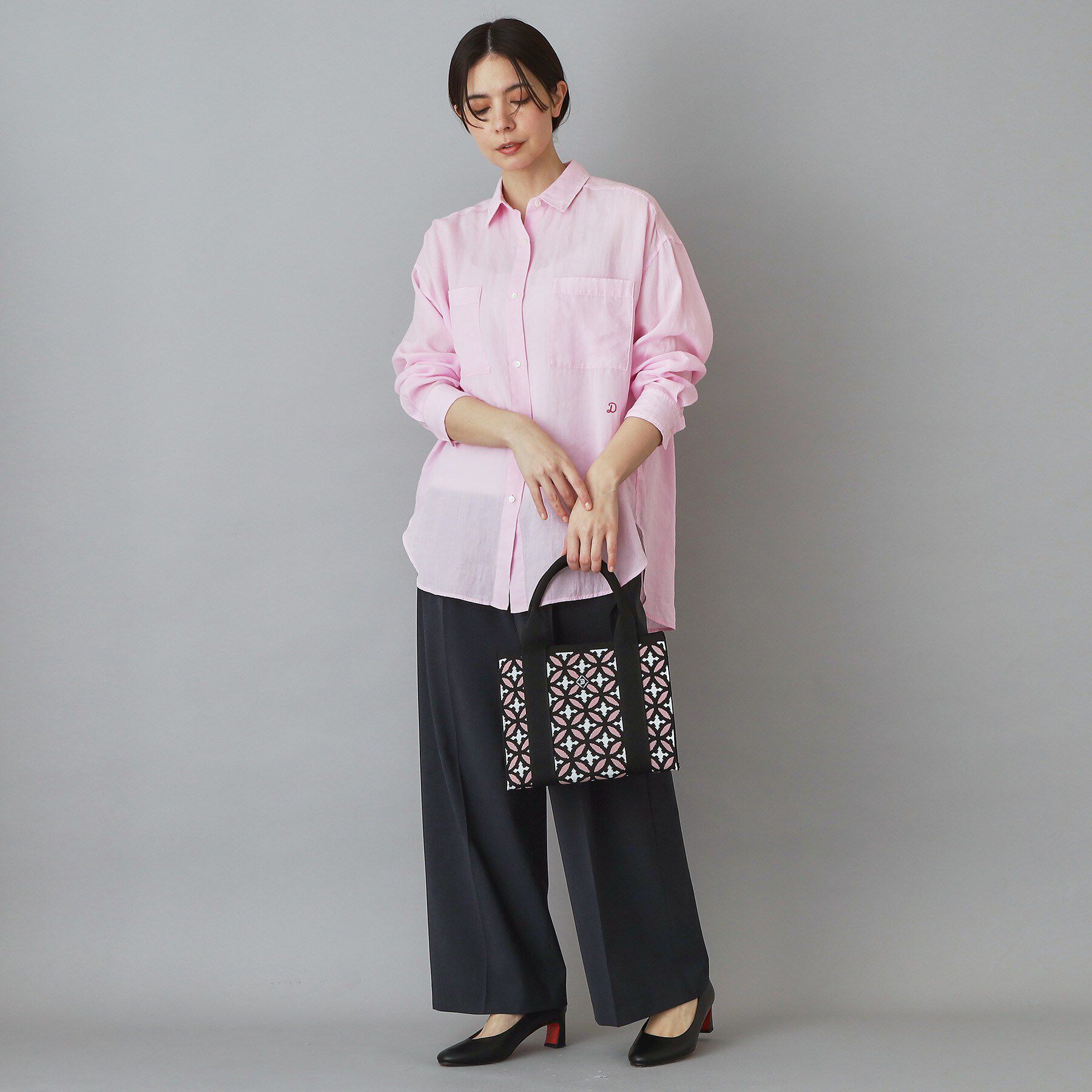 DRESSTERIOR「ガーメントダイラミーシャツ」|シャツ・ブラウス|