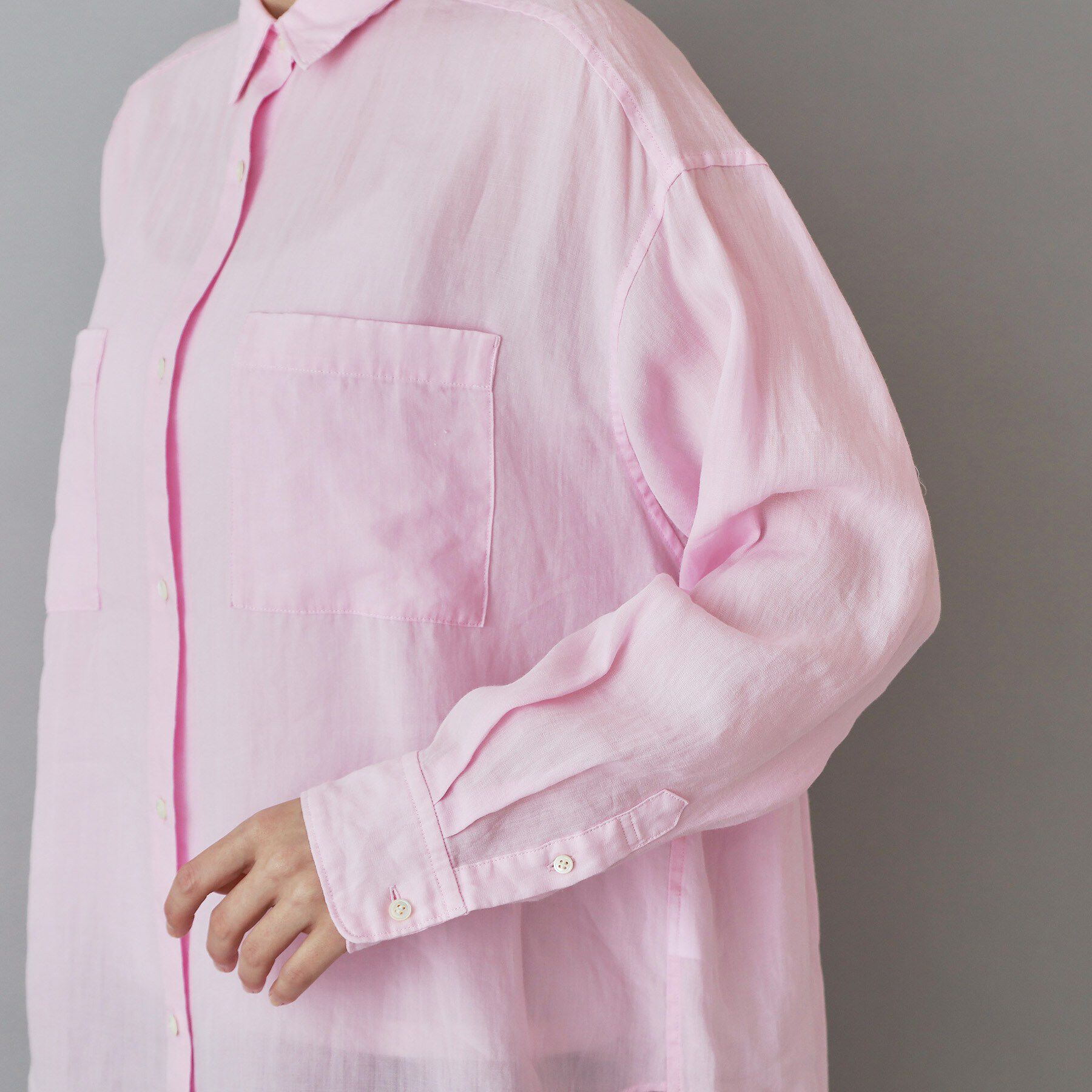 DRESSTERIOR「ガーメントダイラミーシャツ」|シャツ・ブラウス|