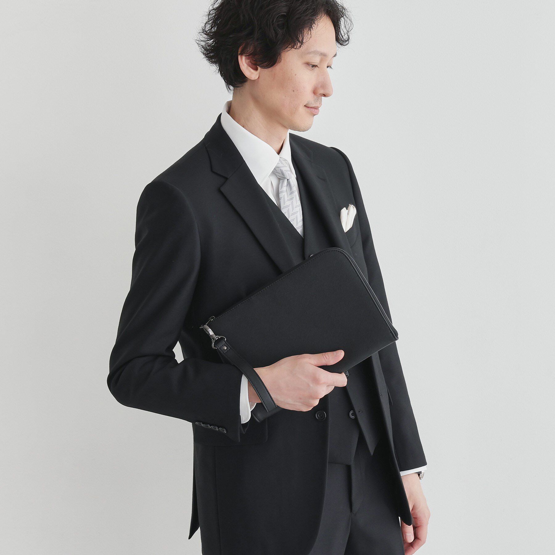 TAKEO KIKUCHI「【撥水】ライトウェイト クラッチバッグ」|クラッチバッグ|