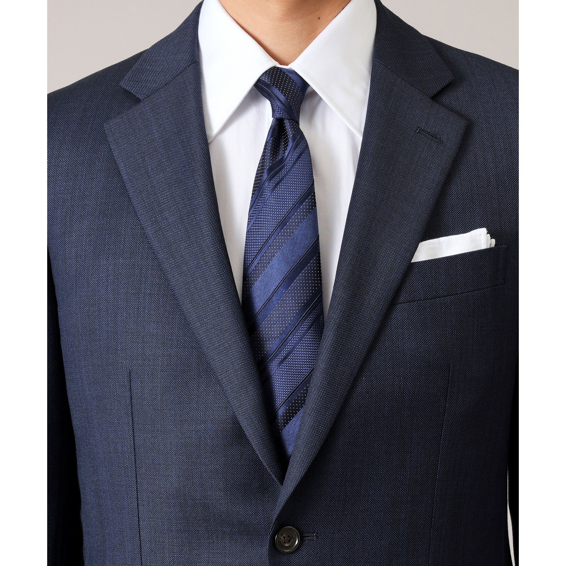 TAKEO KIKUCHI「【ベストセラー/日本製】シャドーストライプ シルクネクタイ」|ネクタイ・蝶ネクタイ|